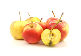 Heap of fresh apples