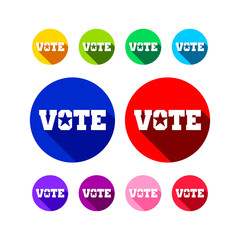 Vote Campaign Icons