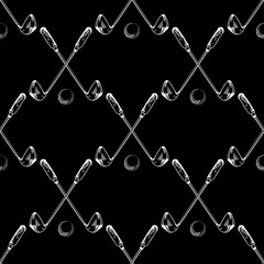 golf seamless pattern