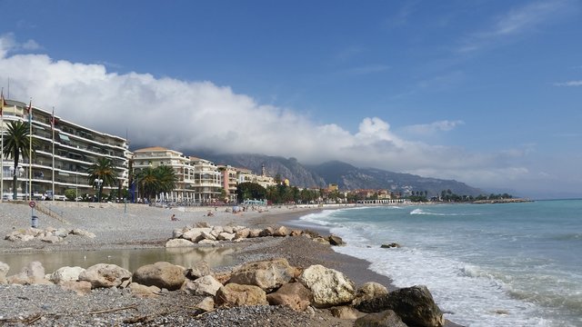 Magnifique vue de Menton