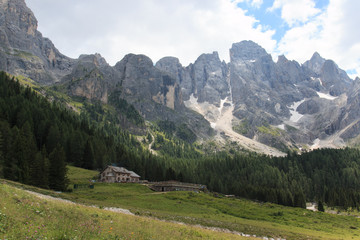 Pale di San Martino dalla Val Venegia