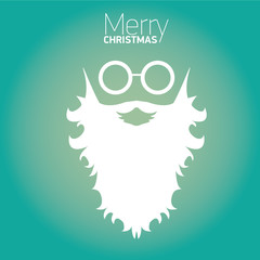 Christmas hipster poster for party or card.