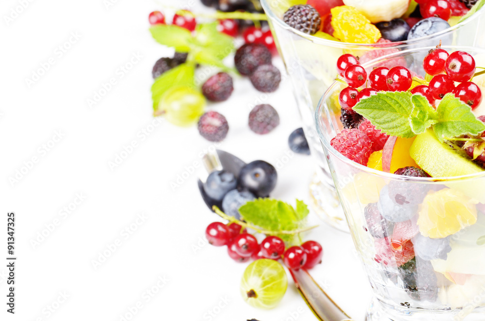 Wall mural Fruit salad