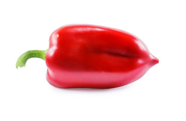 red peppers isolated on a white background