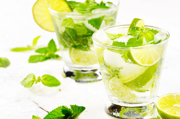 Mojito with lime