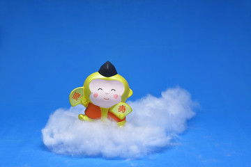 干支の置物　申