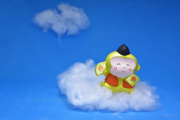 干支の置物　申