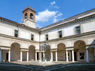 Fototapeta premium Abbazia di san nicola - Rodengo saiano