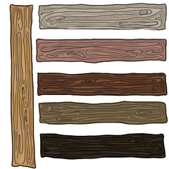 boards of different wood