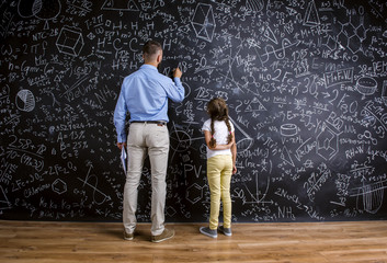 Teacher and student