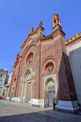 Fototapeta premium Milano chiesa di santa maria del carmine italy 