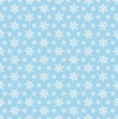 seamless snowflake background