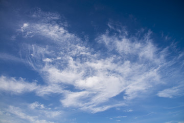 Naklejka na ściany i meble clear blue sky with cloud