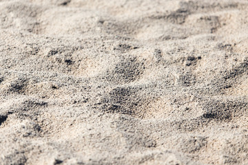 background of sand on the shore
