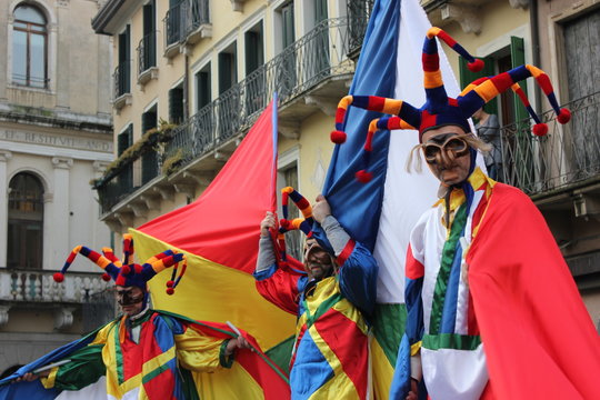 il trio a carnevale