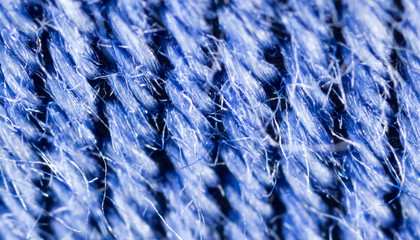 jeans as a background. Super Macro