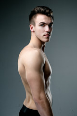 Fototapeta premium Fashion topless man