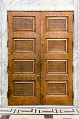Brown Museum Door