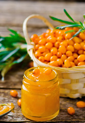 jam from a sea-buckthorn