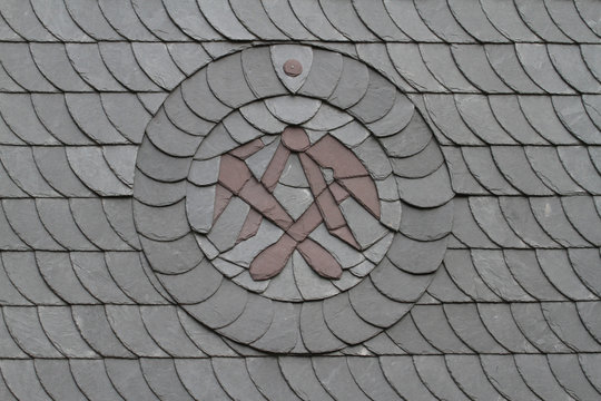 Zunftsymbol Dachdecker