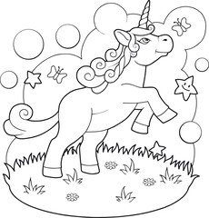 Obraz premium unicorn 