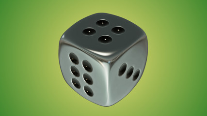 Casino chrome dices