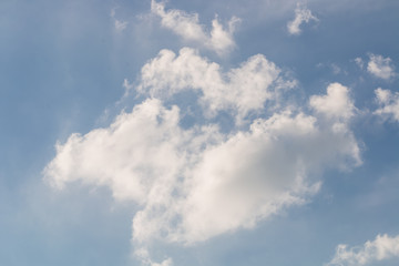 white cloud on sky