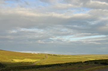 Haus bei Laugar, Island
