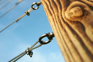 ringmuttern mit stahlseilen I