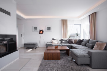 Naklejka na ściany i meble Modern interior in elegant style