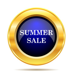 Summer sale icon