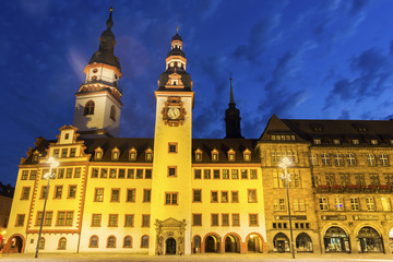 Naklejka premium Chemnitz Town Hall in Germany