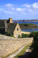 Francia,Bretagna,Roscoff,isola di Batz.