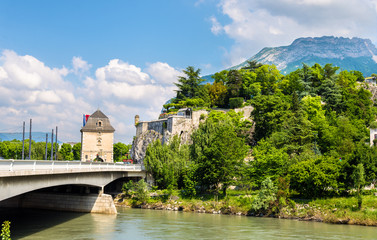 Porte de France and Jardin des Dauphins in Grenoble, France