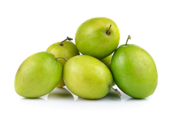 Monkey apple isolated on white background