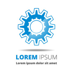 Business Abstract Gear logo