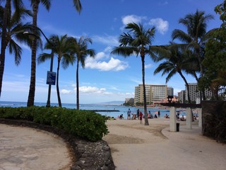 Obraz na płótnie Canvas ハワイのビーチ