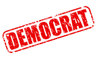 DEMOCRAT red stamp text © pockygallery11