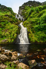 Waterfall Maghera,County Donegal, Ireland