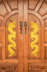 Obraz premium front door of house