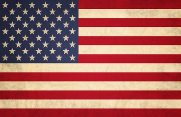 Naklejka premium USA Flag