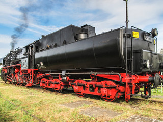 Obraz premium Dampflokomotive Baureihe 52 von MBA 1943