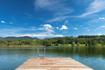 Photo sur Plexiglas Lac / étang Lac de montagne pour la baignade