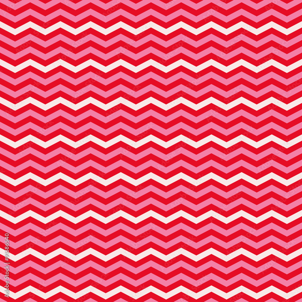 Poster seamless zigzag pattern