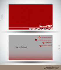 Card design