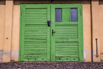 grüne Garage DDR