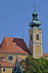 Fototapeta na wymiar Kirche in Győr