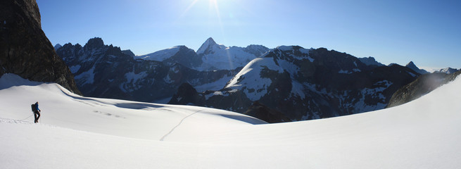 col de l'Evêque panorama
