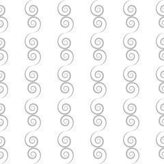 Gray spiral seamless pattern background