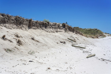 Eroded dune